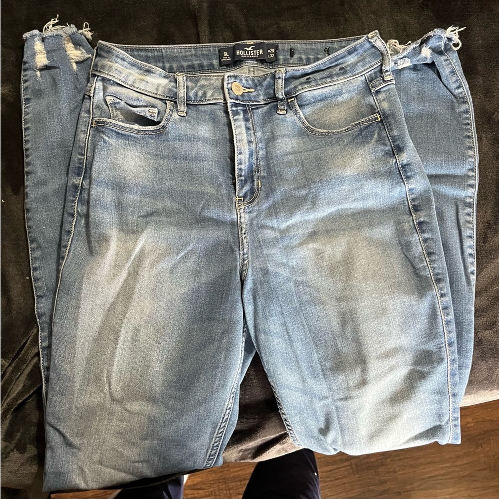 Holister high waist skinny jeans